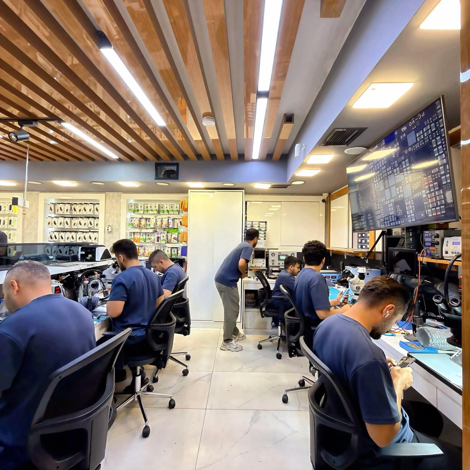 Teknik servisimizden genel görünüm